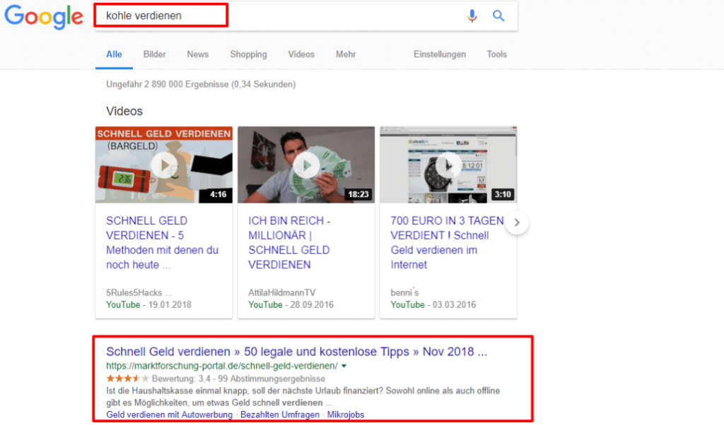 Weiß Google was 