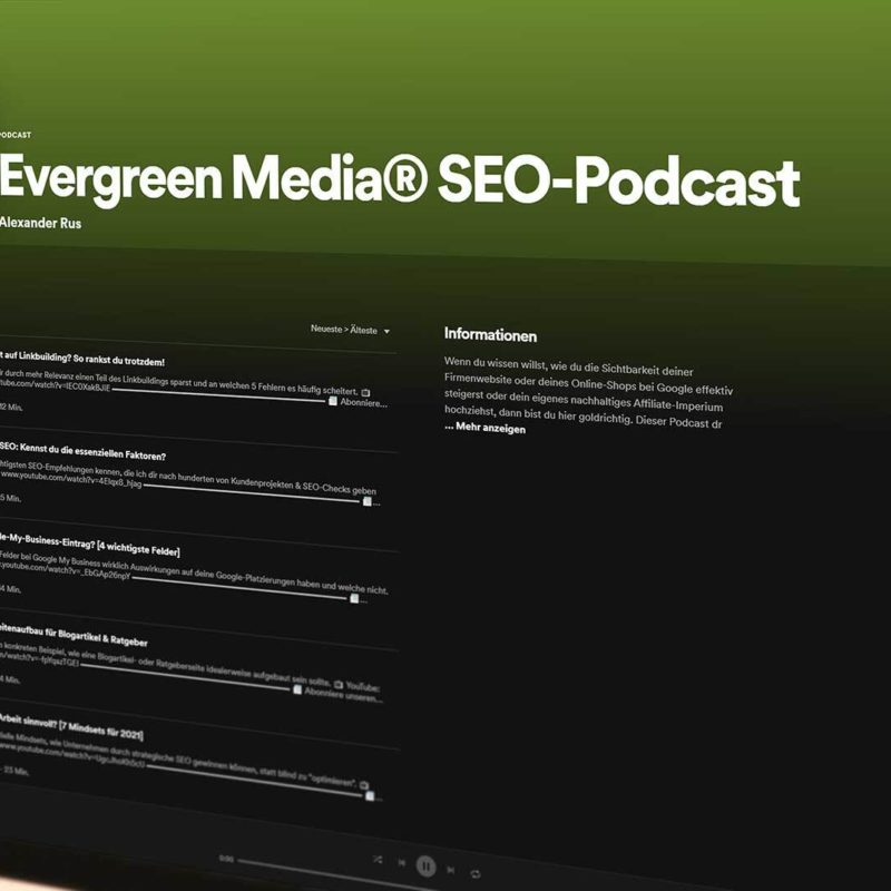 SEO-Podcast Folgenübersicht