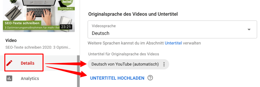 Untertitel