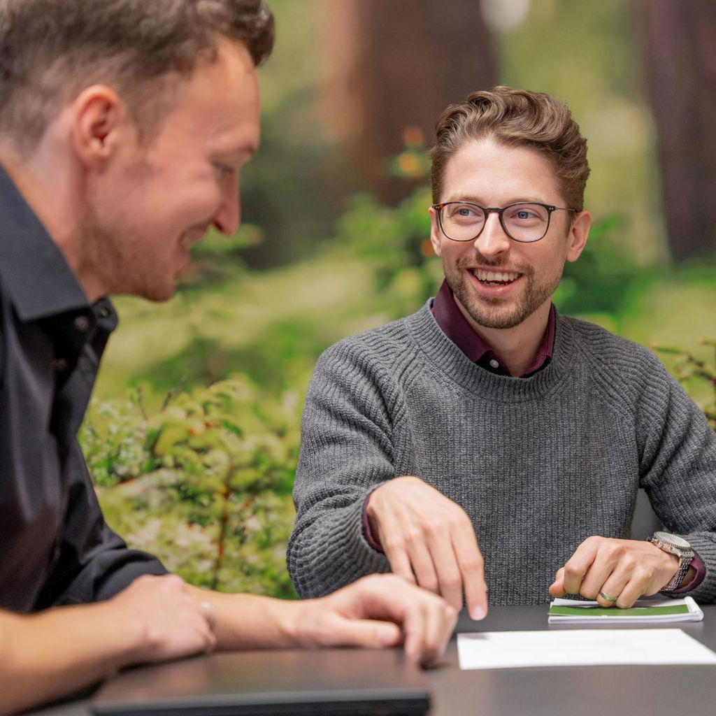 Strategiebesprechung bei Evergreen Media
