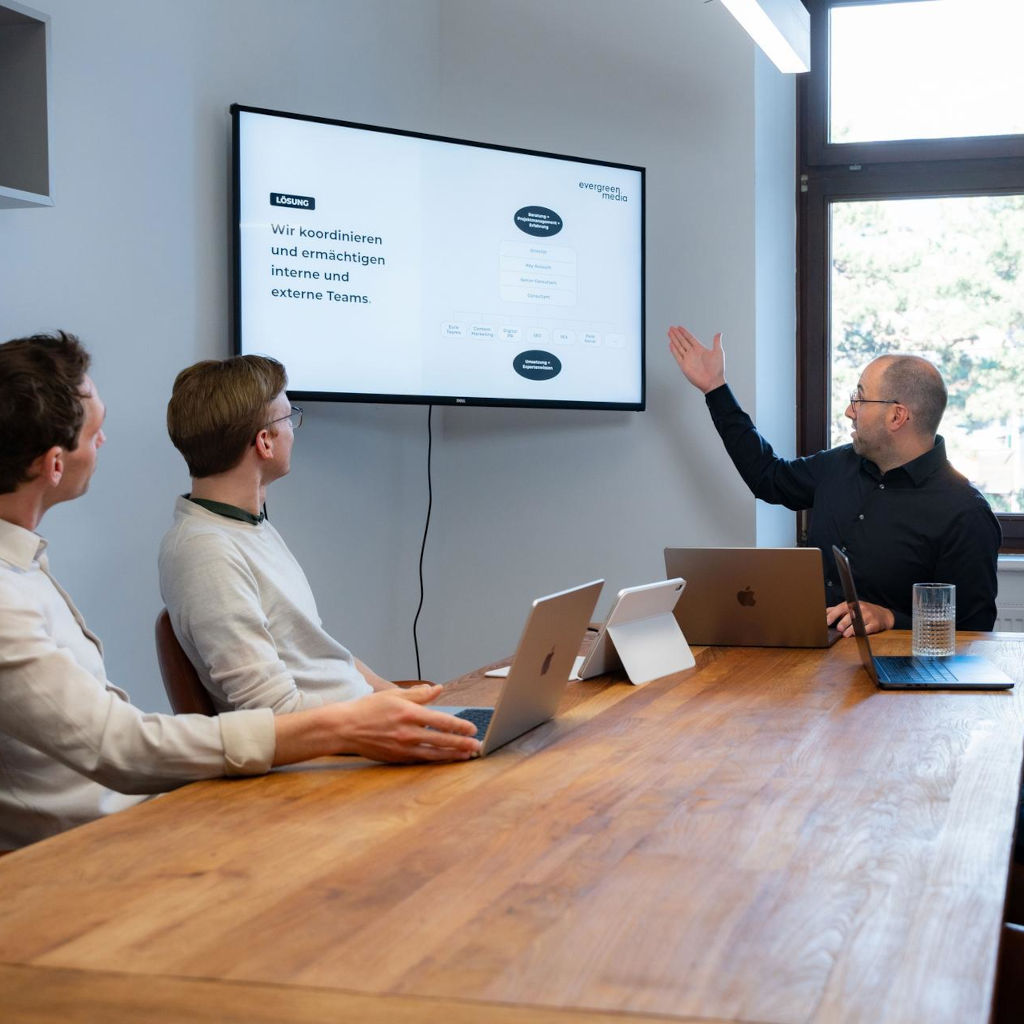 Workshop bei Evergreen Media